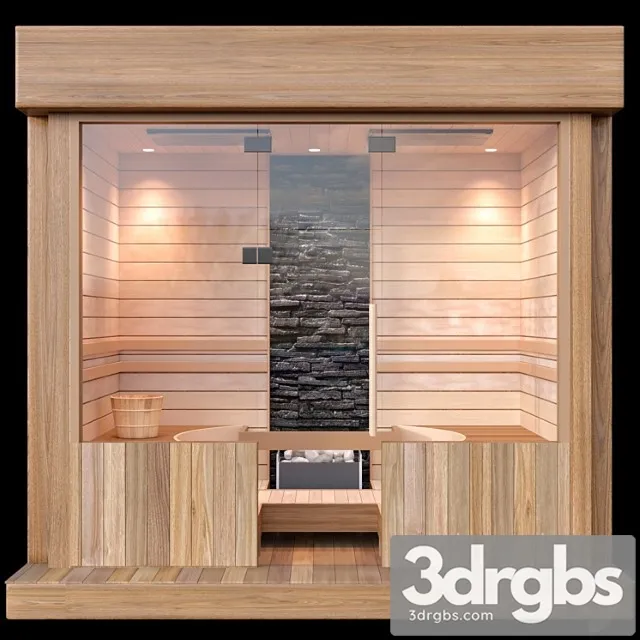 Sauna 3 3D Model Download