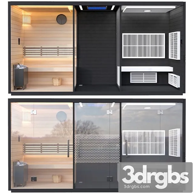 Sauna 5 3D Model Download