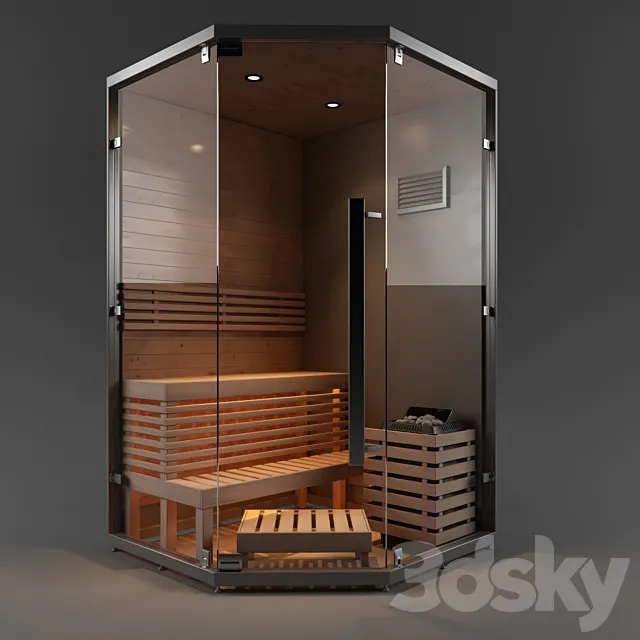 Sauna by Martensit 3DModel Sauna by Martensit 3DModel