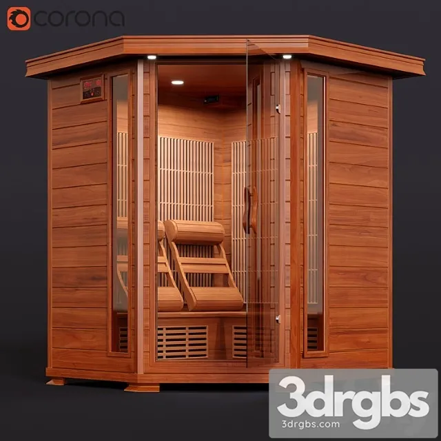 Sauna Heatwave Sa1312 3D Model Download