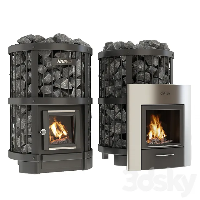 Sauna stove Harvia Legend 3D Model
