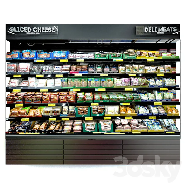 Sausage Refrigerator 3D Model