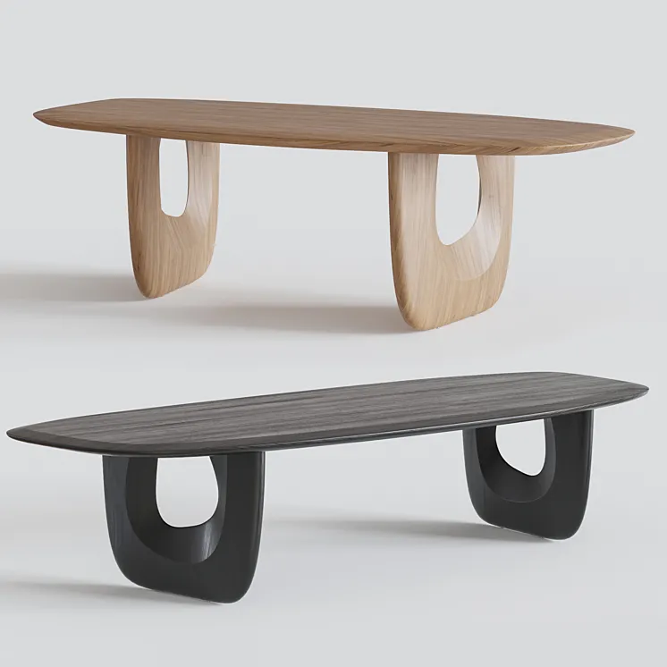 Savignyplatz Table by Man of Parts 3D Model Free Download