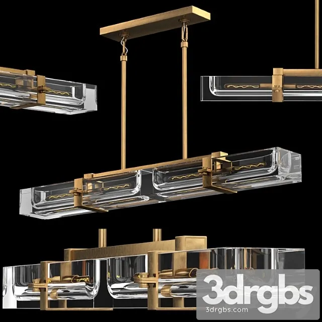 Savile Linear Chandelier 48 3D Model Download Savile Linear Chandelier 48 3D Model Download
