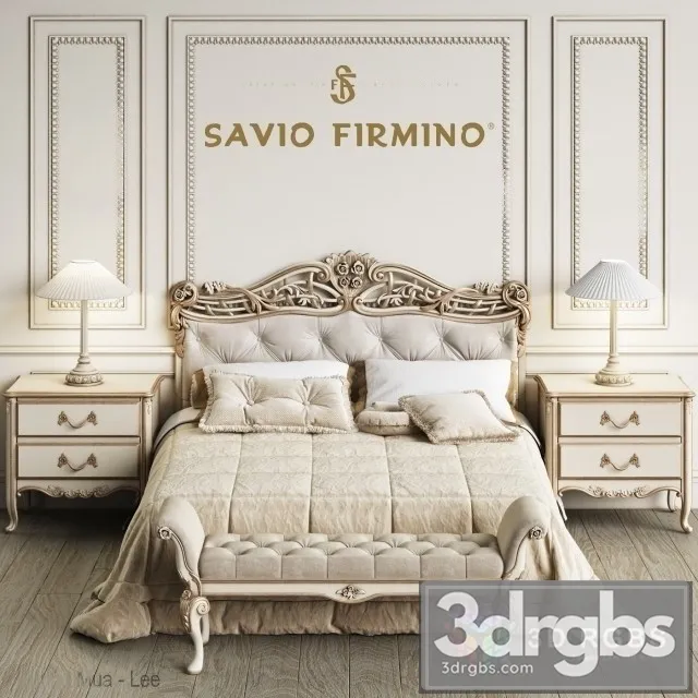 Savio Firmino 1773 Bedroom 3D Model Download Savio Firmino 1773 Bedroom 3D Model Download
