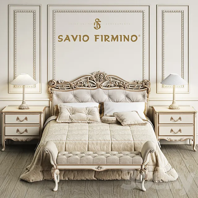 Savio Firmino 1773 Bedroom 3DModel