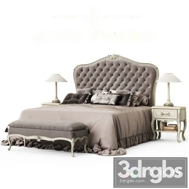 Savio Firmino 3141 Bed 3D Model Download Savio Firmino 3141 Bed 3D Model Download