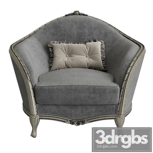 Savio Firmino Armchair 3D Model Download