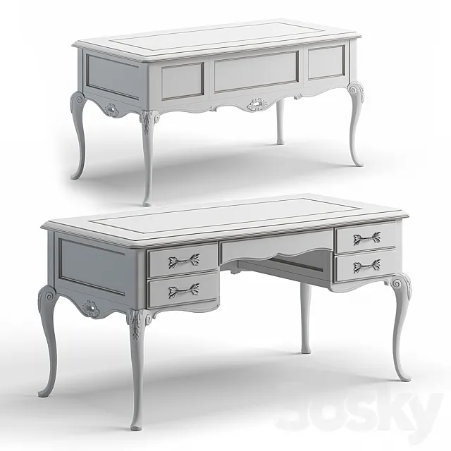 Savio Firmino Desk 3D Model Savio Firmino Desk 3D Model