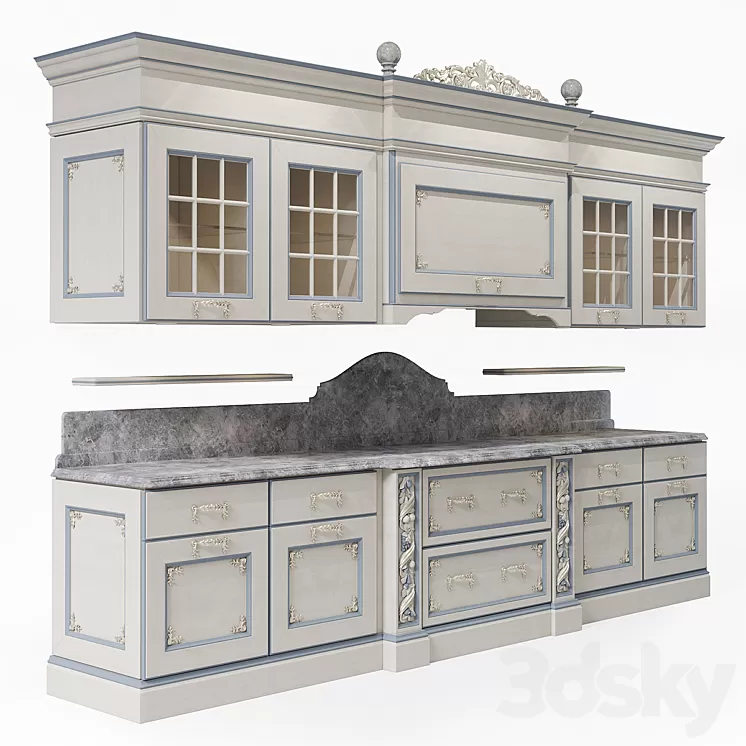 Savio Firmino Kitchen 3D Model