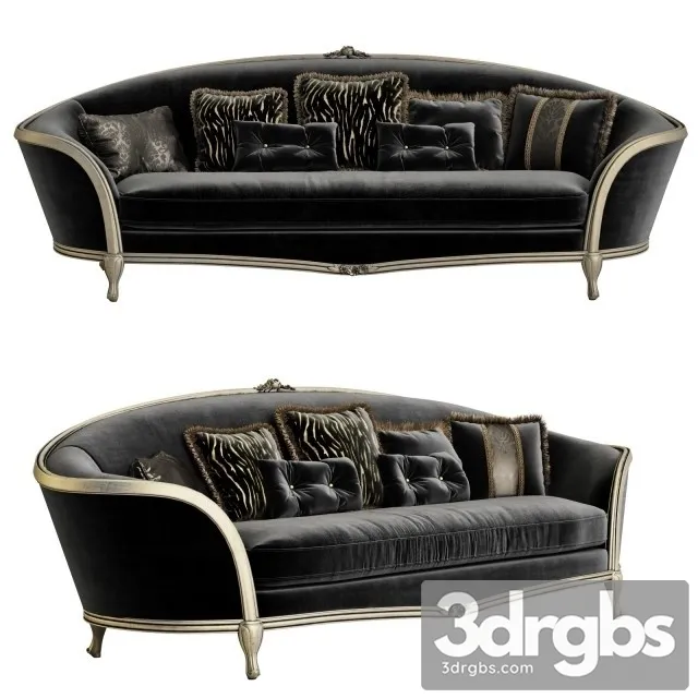 Savio Firmino Sofa 03 3D Model Download