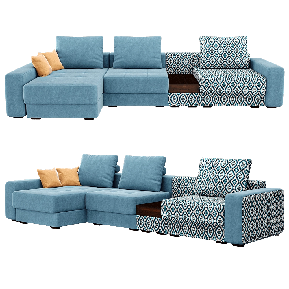 Savlukov Mebel – Corner sofa Oksford 3D Model Savlukov Mebel – Corner sofa Oksford 3D Model