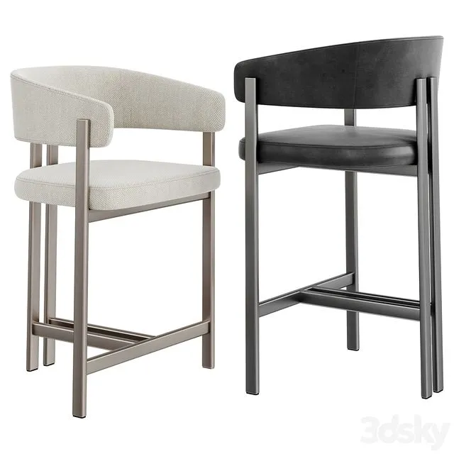 SAVOY LIGHT BAR STOOL 3D Model