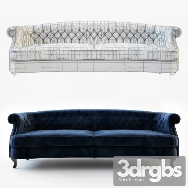 Sawa Brabbu Maree Sofa 01 3D Model Download