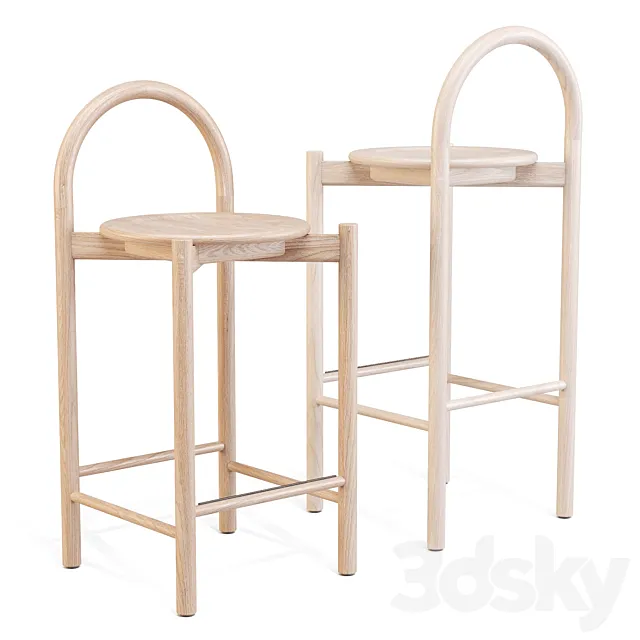 SBW Australia: Halo – Bar and Counter Stool 3D Model SBW Australia: Halo – Bar and Counter Stool 3D Model