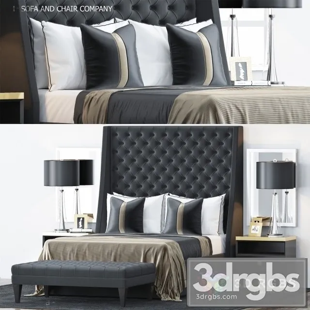 SC Bedroom Set 6 3D Model Download SC Bedroom Set 6 3D Model Download