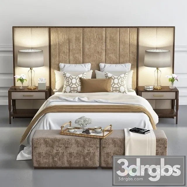 SC Luxury Bedroom 3D Model Download SC Luxury Bedroom 3D Model Download