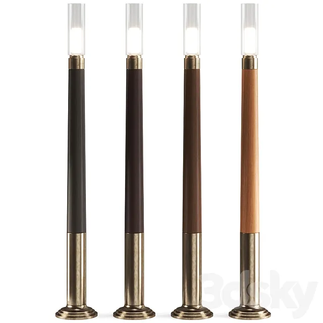 Sc1011 Percorsi by Oak Designer Luca Scacchetti Floor Lamp 3DModel