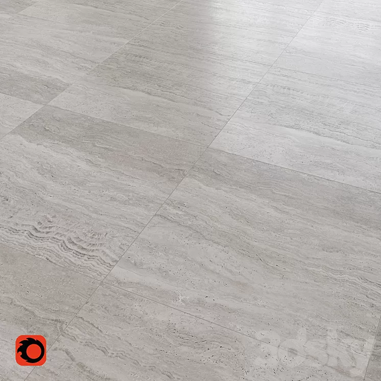 Scandi Floor Tile 3D Model