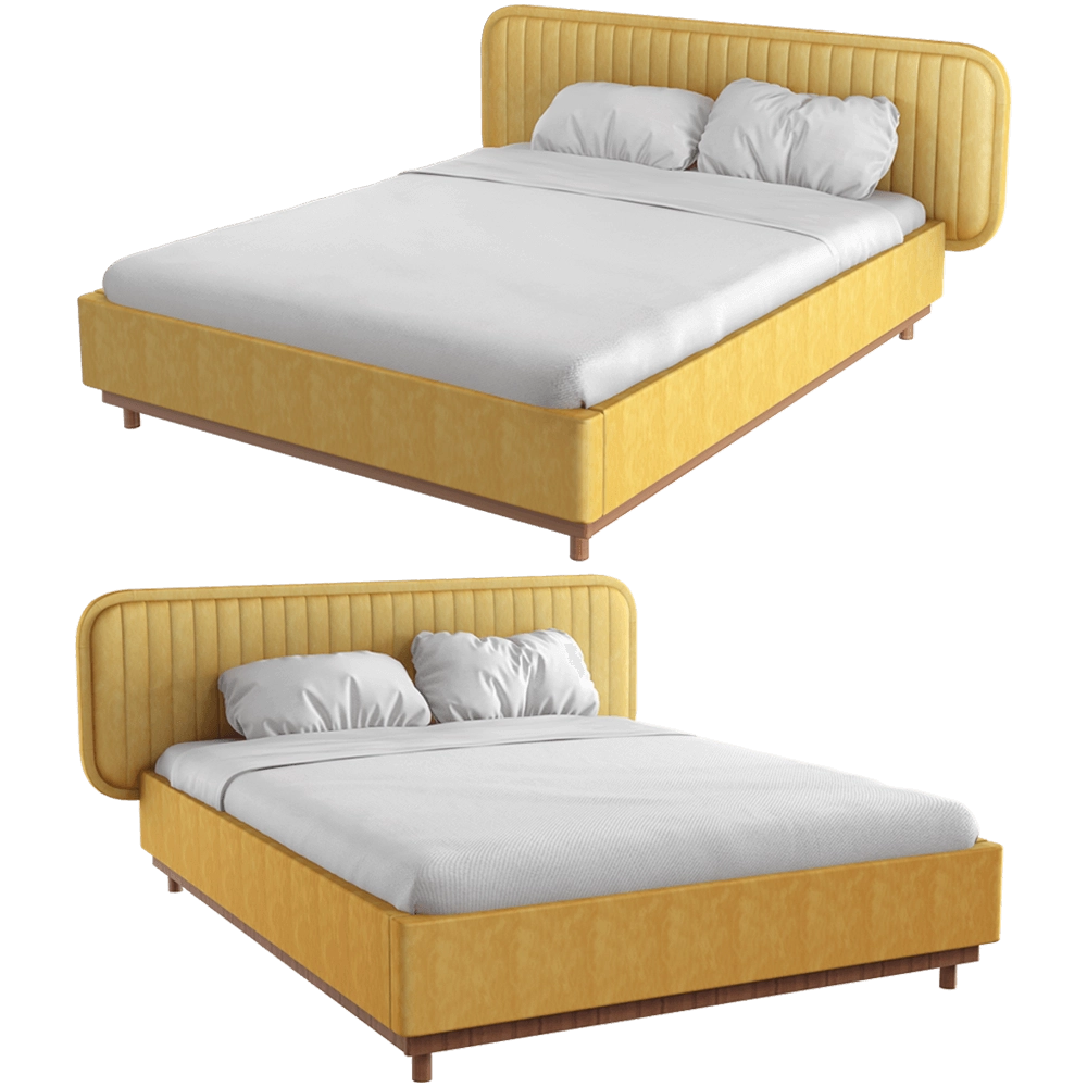 Scandicsofa – Bed Delicate 3D Model Scandicsofa – Bed Delicate 3D Model