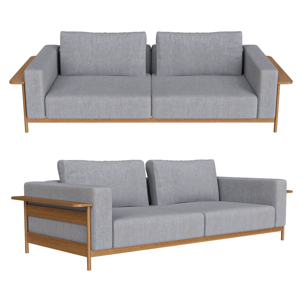 Scandicsofa – Sofa Adapt 3 two seater 3D Model Scandicsofa – Sofa Adapt 3 two seater 3D Model