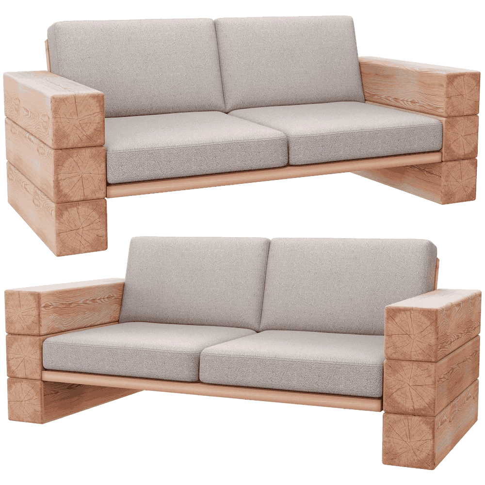 Scandicsofa – Sofa Gras 2 3D Model Scandicsofa – Sofa Gras 2 3D Model
