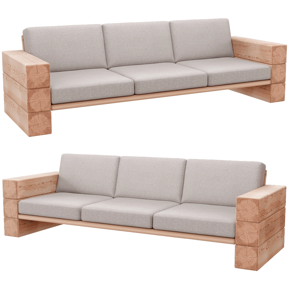 Scandicsofa – Sofa Gras 3 3D Model Scandicsofa – Sofa Gras 3 3D Model