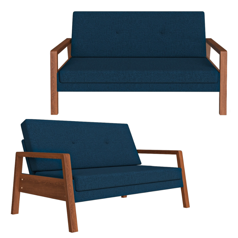 Scandicsofa – Sofa Krasse 2-seater 3D Model Scandicsofa – Sofa Krasse 2-seater 3D Model
