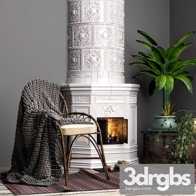 Scandinavian Decorative Set 3D Model Download Scandinavian Decorative Set 3D Model Download