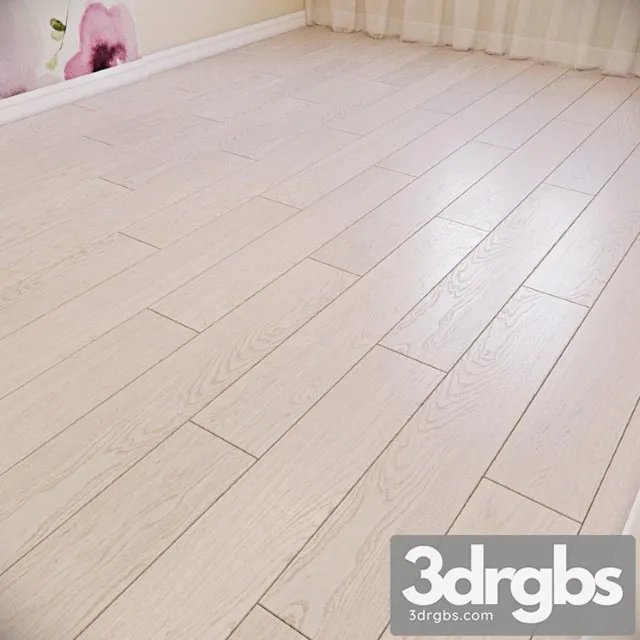 Scandinavian Oak Parquet 3D Model Download