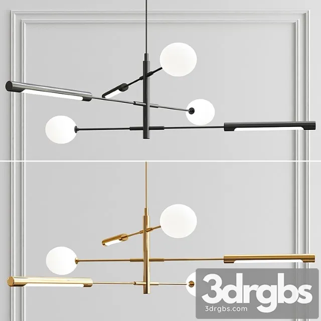 Scandinavian Runna Minimalist Chandelier 3D Model Download Scandinavian Runna Minimalist Chandelier 3D Model Download