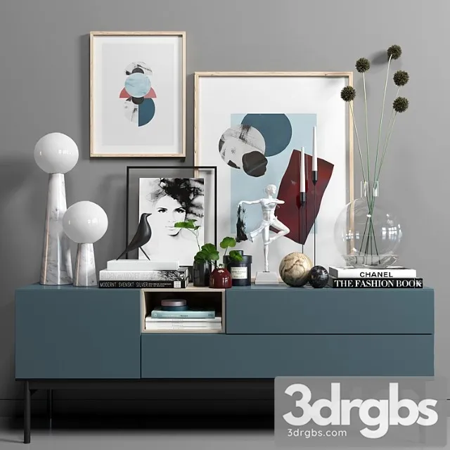 Scandinavian Set 010 2 3D Model Download