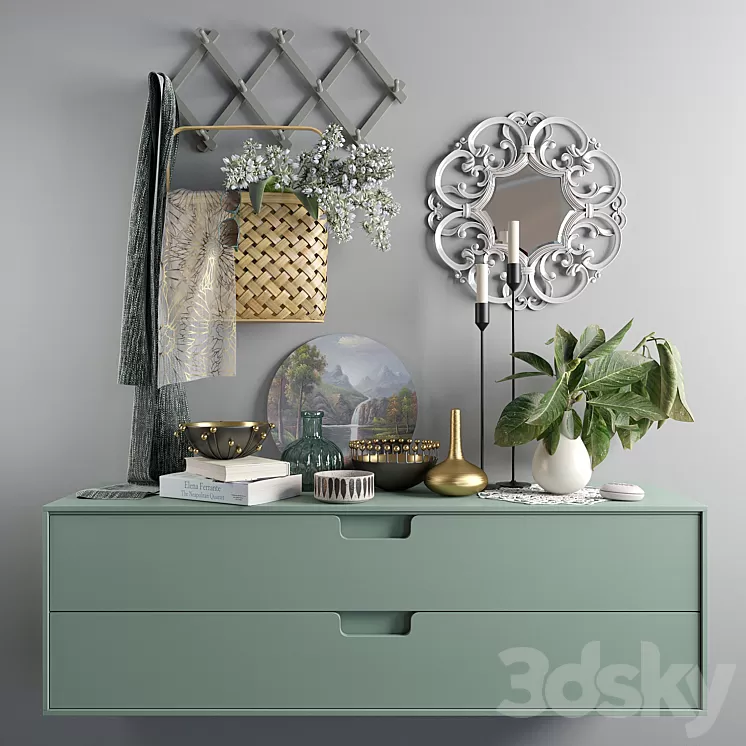 Scandinavian_set_006 3D Model