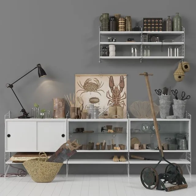 Scandinavian_set_007 3D Model