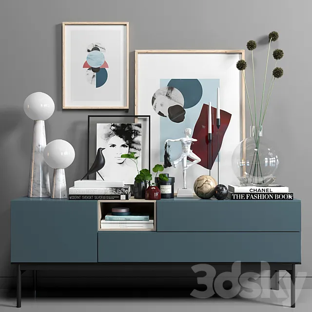 Scandinavian_set_010 3DModel Scandinavian_set_010 3DModel