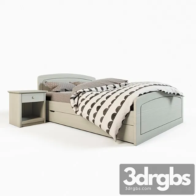 Scandola Bed 1 3D Model Download Scandola Bed 1 3D Model Download