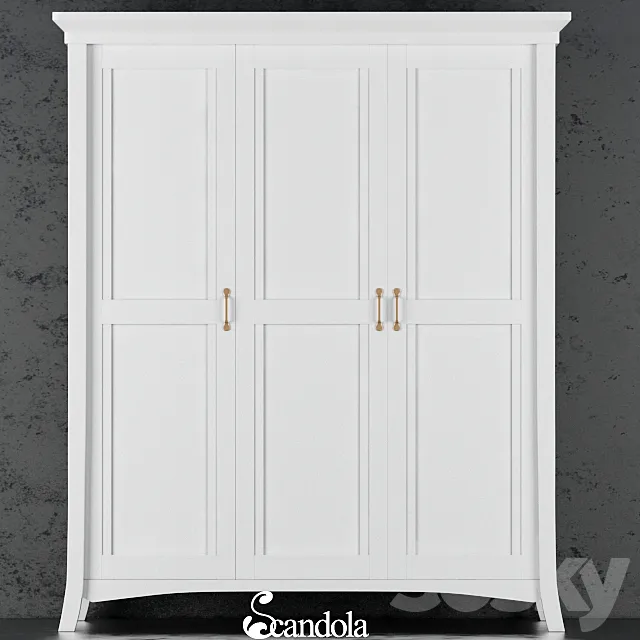 Scandola Garderob 3D Model