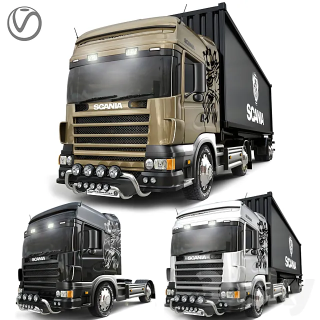 Scania 01 3DModel