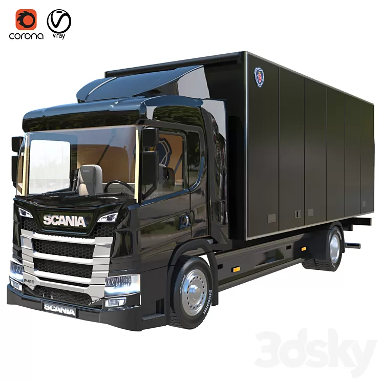 scania_p140_series 3D Model