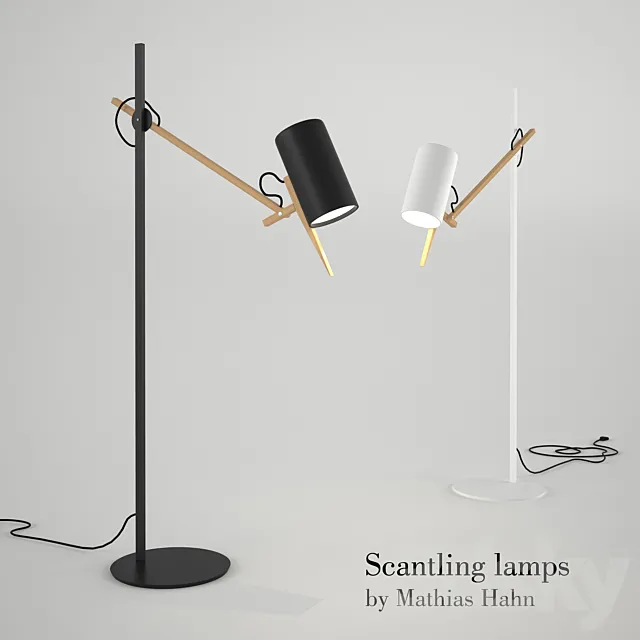 Scantling lamps 3DModel Scantling lamps 3DModel
