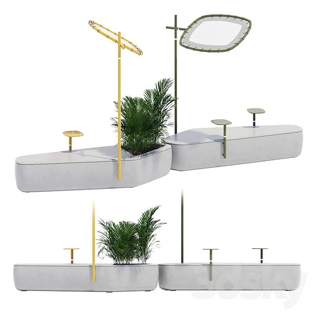 Scape island 3D Model Scape island 3D Model