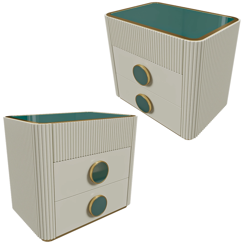 SCAPPINI HOME – Bedside table SECRET 3D Model SCAPPINI HOME – Bedside table SECRET 3D Model