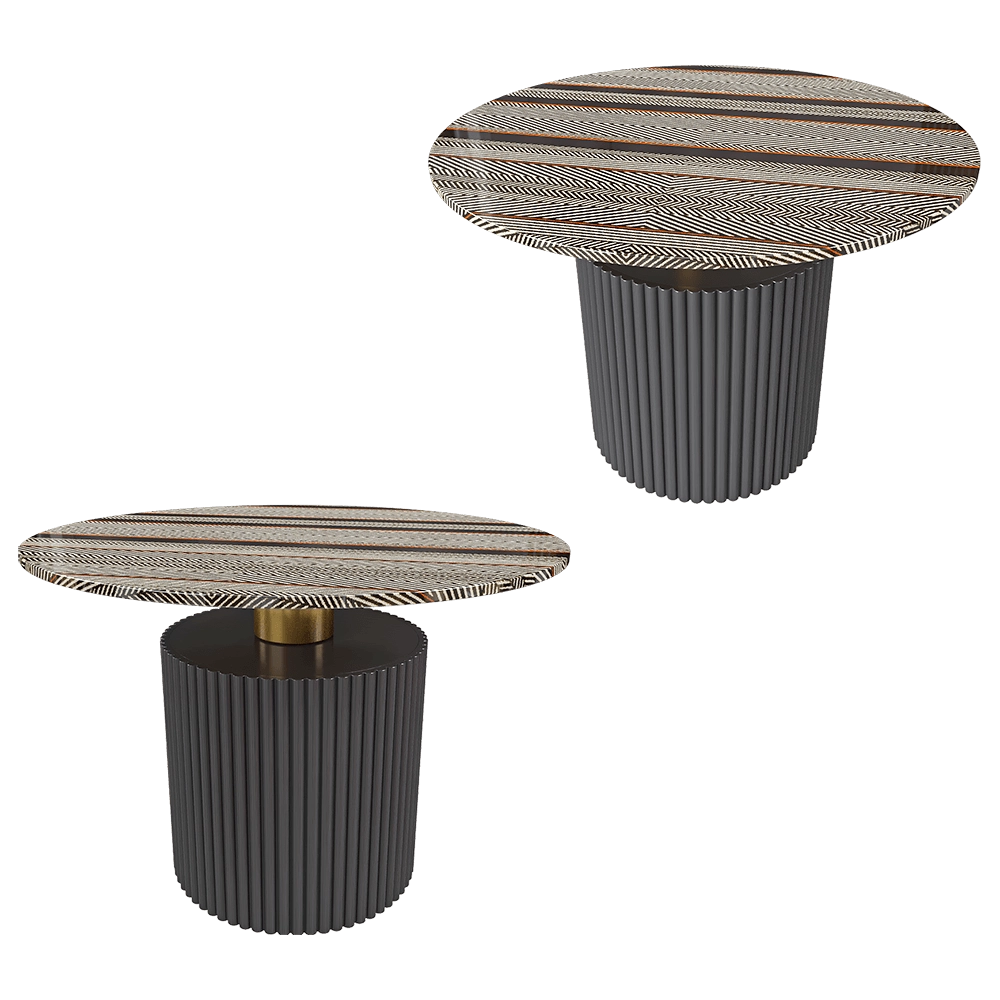 SCAPPINI HOME – Coffee table MID 3D Model SCAPPINI HOME – Coffee table MID 3D Model