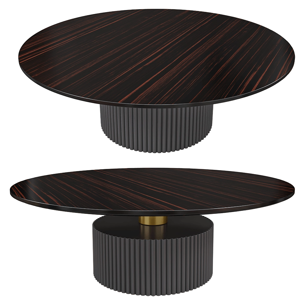 SCAPPINI HOME – Coffee table SHORT 3D Model SCAPPINI HOME – Coffee table SHORT 3D Model