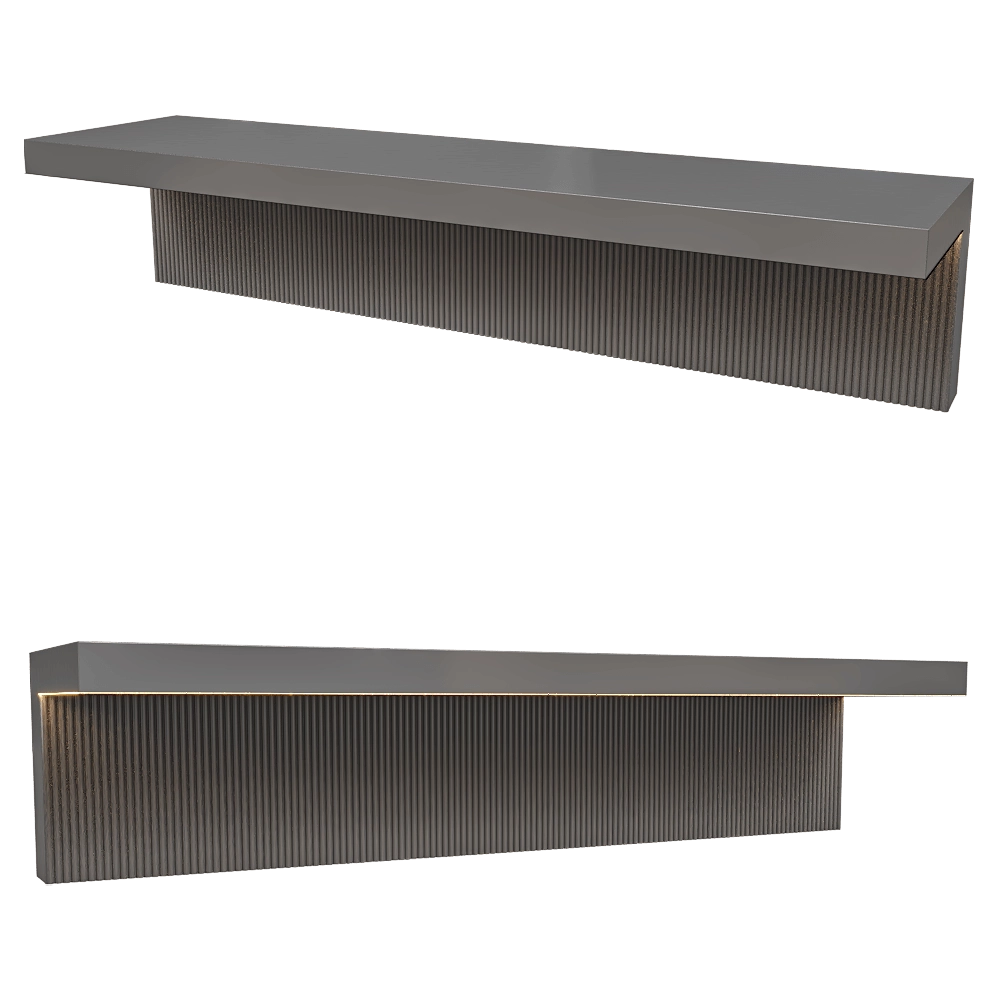 SCAPPINI HOME – Floor standing shelf FLAT 3D Model SCAPPINI HOME – Floor standing shelf FLAT 3D Model