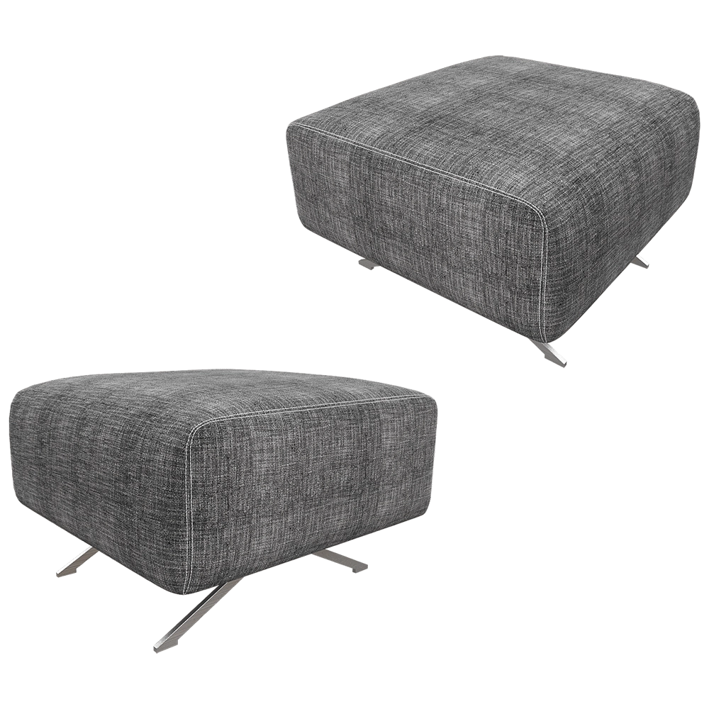 SCAPPINI HOME  – Pouf PRIZE 3D Model