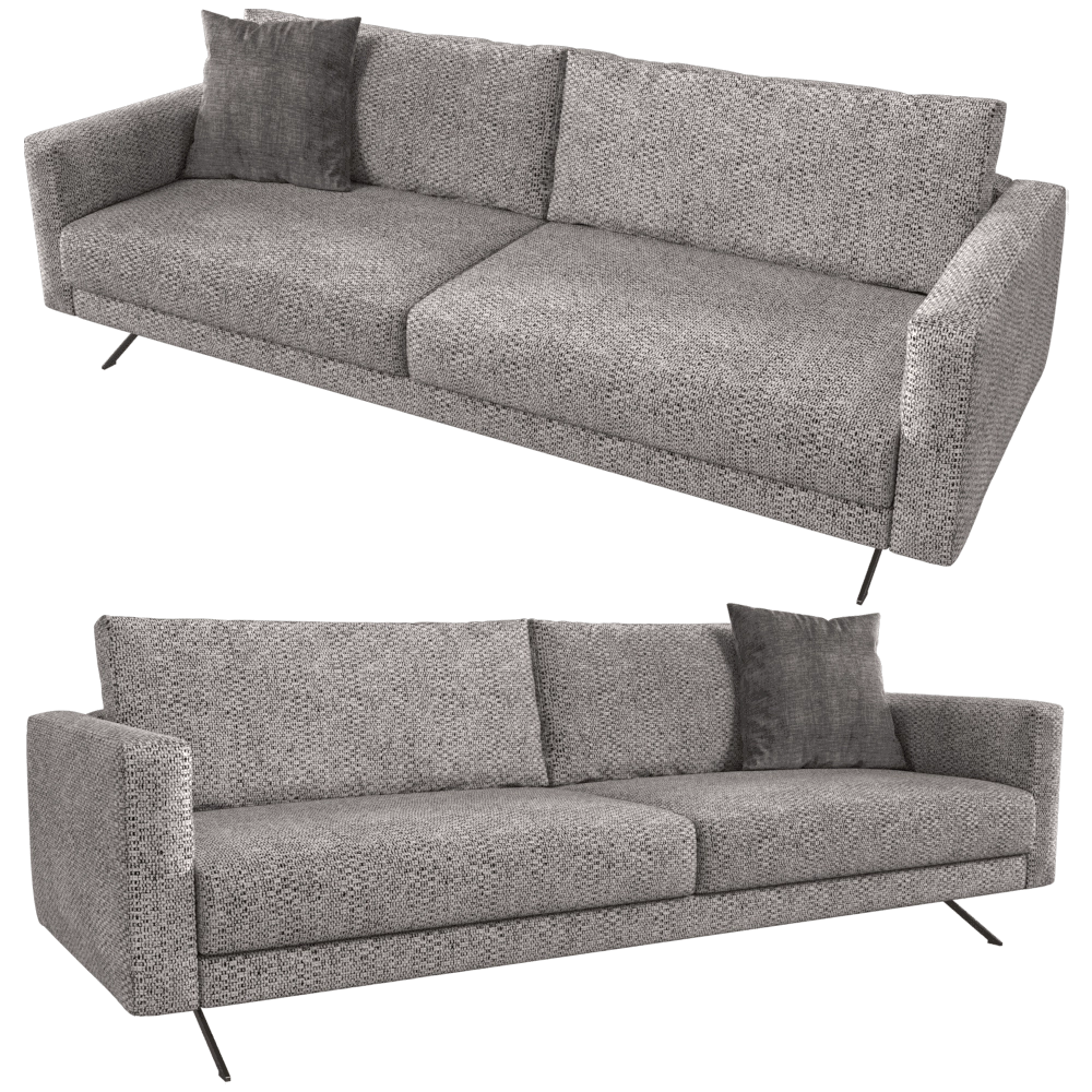 SCAPPINI HOME – Sofa RODEO 3D Model SCAPPINI HOME – Sofa RODEO 3D Model