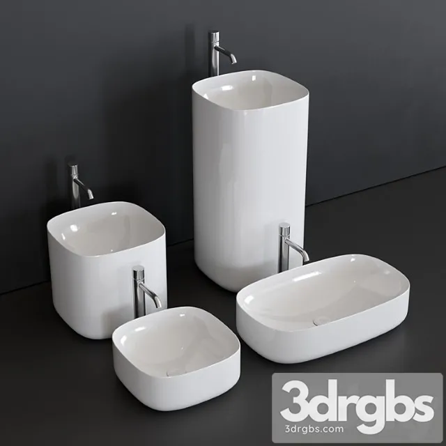 Scarabeo Ceramiche Moon Art 5501 Art 5502 Art 5503 Art 5510 3D Model Download