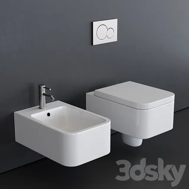 Scarabeo Ceramiche Next art.8301 art.8302 3DModel