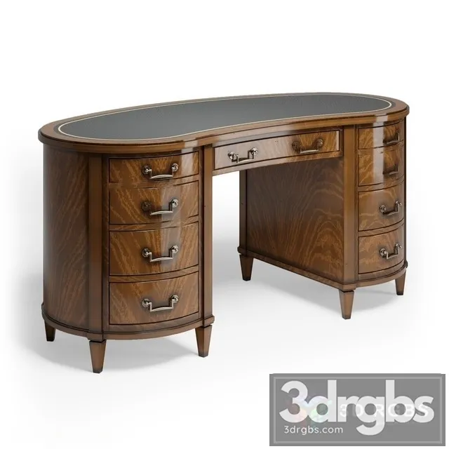 Scarborough House Kidney Desk 3D Model Download